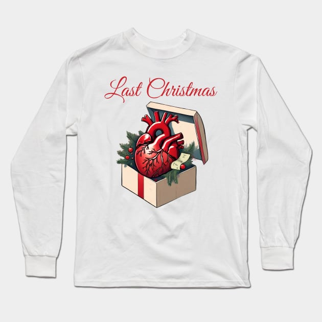Last Christmas v2 Long Sleeve T-Shirt by TeawithAlice